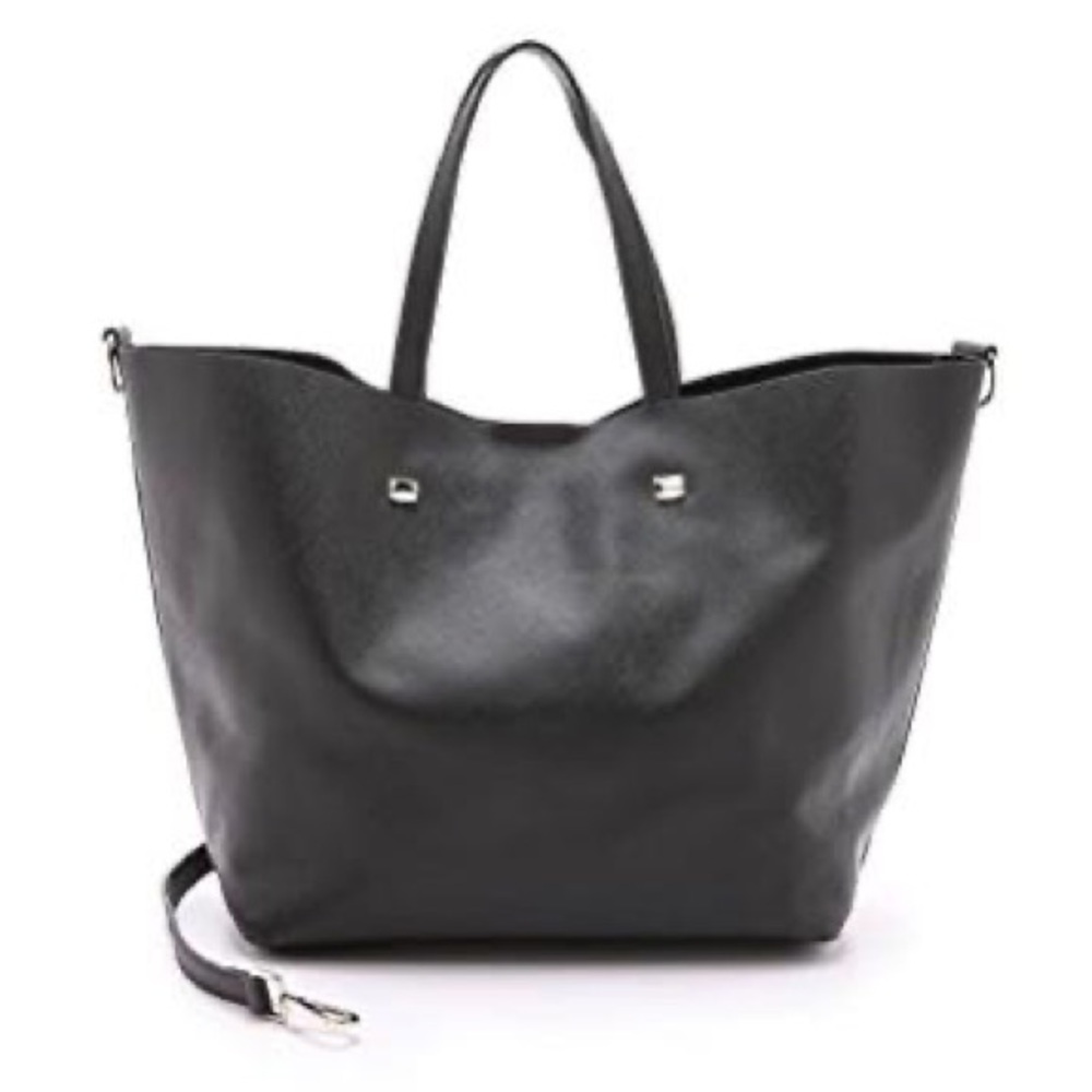 Montserat de Lucca black tote purse handbag